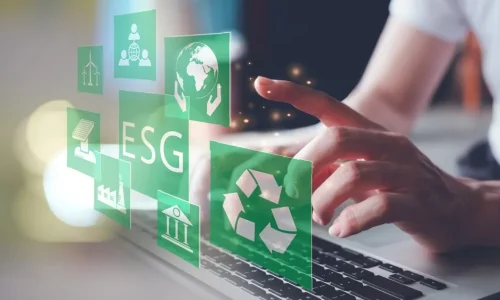 Esg.,Environment,Social,Governance,Investment,Business,Concept.,Businessmen,Use,A